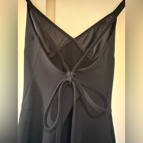 VINTAGE BERGDORF GOODMAN BLACK JERSEY SWING MINI-DRESS SIZE 6, MINT CONDITION. - Picture 2 of 5